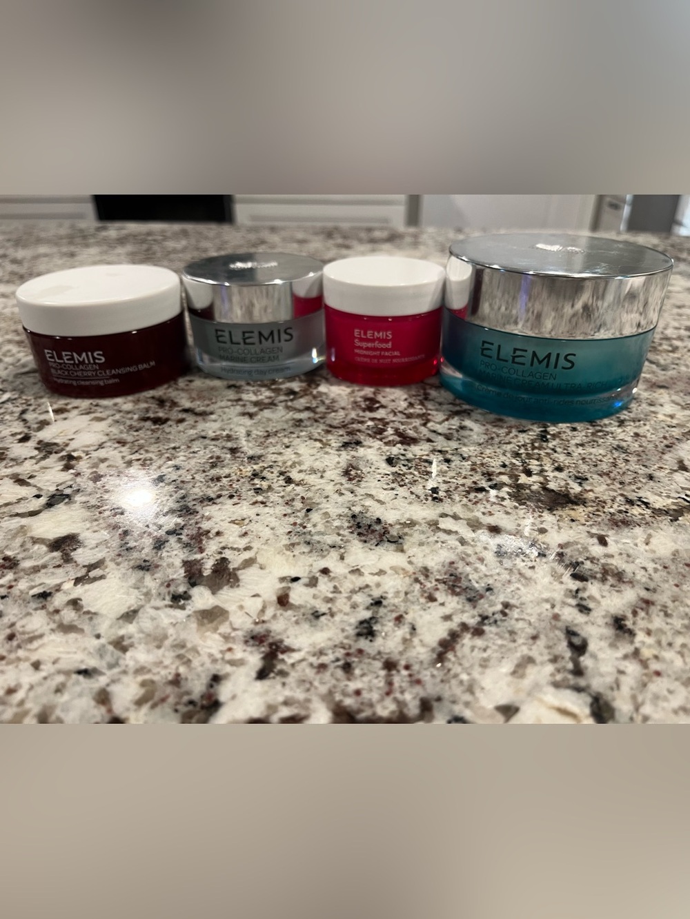 4 ELEMIS skincare jars